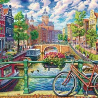La magie des canaux d'Amsterdam