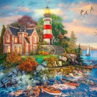 Phare sur le rocher