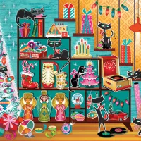 Chats de Noël