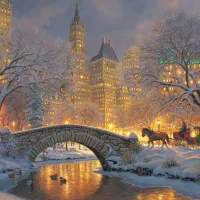 Pièces XXL - Mark Keathley: Winter in the Park