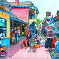 L'attente à la Gare