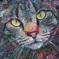 Kitty Cat Psychédélique