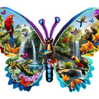 Pièces XXL - Créatures De La Forêt Papillon