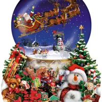 Lori Schory - Santa's Snowy Ride