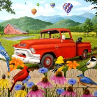 Robert Wavra - The Red Truck
