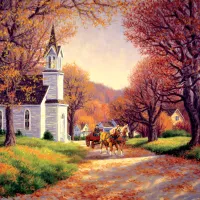 Route vers l'Eglise