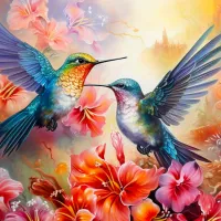 Pièces XXL - Amour Des Colibris