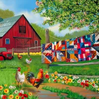 Courtepointes À La Ferme