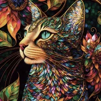 Un Chat Heureux