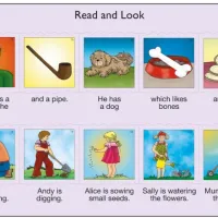 2 Puzzles Cadres - Apprendre l'Anglais : Read and Look 13-14 (en Anglais)
