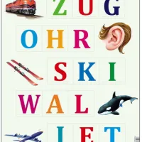 Puzzle Cadre - Apprendre à épeler (en Allemand)