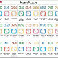 Puzzle Cadre - MemoPuzzle (en Anglais)