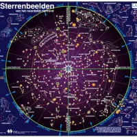 Puzzle Cadre - Les Constellations (en Hollandais)