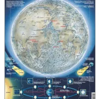 Puzzle Cadre - La Lune (en Russe)