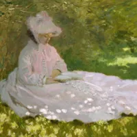 Claude Monet - Springtime, 1872