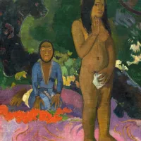 Paul Gauguin : Parau na te Varua ino (Mots du Diable), 1892