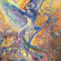 Josephine Wall - Blue Bird