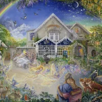Josephine Wall - Enchanted Manor
