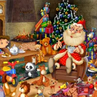 François Ruyer - Goûter de Noël