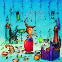 François Ruyer - La Sorcière au Parapluie
