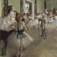 Edgar Degas : La classe de danse, 1871-1874