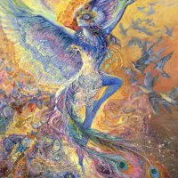 Josephine Wall - Blue Bird