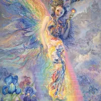 Josephine Wall - Iris, Keeper of the Rainbow