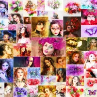 Collage - Femmes