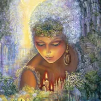 Josephine Wall - Dandelion Diva