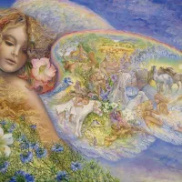 Josephine Wall - Wings of Love