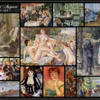 Auguste Renoir - Collage