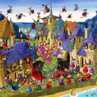 François Ruyer - Fête des Sorcières au Château