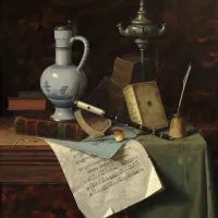 William Michael Harnett : Mes Trésors, 1888