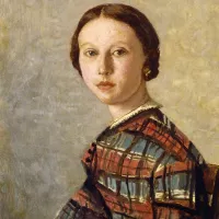 Jean-Baptiste-Camille Corot : Portrait de Jeune Fille, 1859