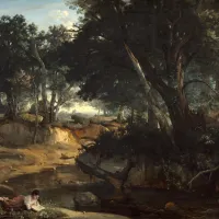 Jean-Baptiste-Camille Corot : Forêt de Fontainebleau, 1834