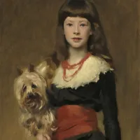John Singer Sargent : Miss Beatrice Townsend, 1882