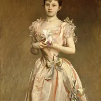 John Singer Sargent : Miss Grace Woodhouse, 1890