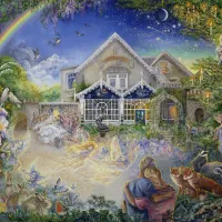 Josephine Wall - Enchanted Manor