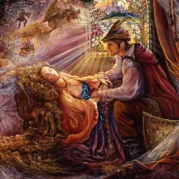 Josephine Wall - La Belle au Bois dormant
