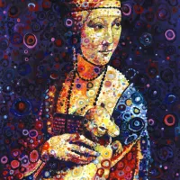 Leonardo da Vinci: Lady with an Ermine, by Sally Rich