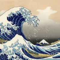 Hokusai - La Grande Vague de Kanagawa