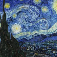 Vincent Van Gogh - La Nuit étoilée, 1889