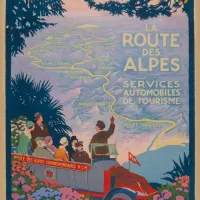 Roger Broders -  La Route des Alpes, 1920