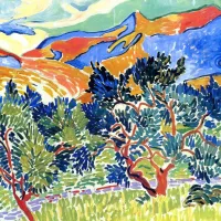 André Derain - Les Montagnes de Collioure