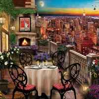 Dîner à New York