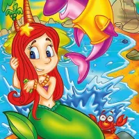 Puzzle en Bois - Sirène et ses Amis