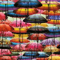 Parapluies Colorés