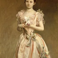 John Singer Sargent : Miss Grace Woodhouse, 1890