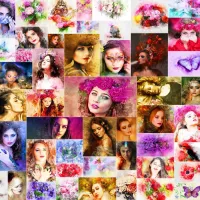 Collage - Femmes