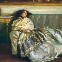 John Singer Sargent : Nonchaloir (Repose), 1911